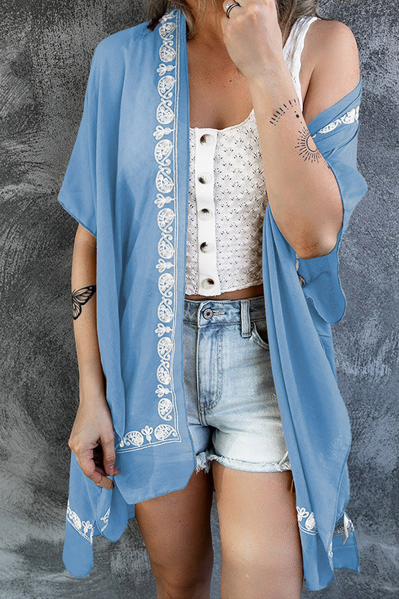 Melany - Lässige Kurzarm-Spitzenjacke