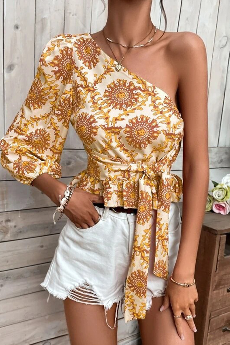 Aveline - Elegantes One-Shoulder-Top