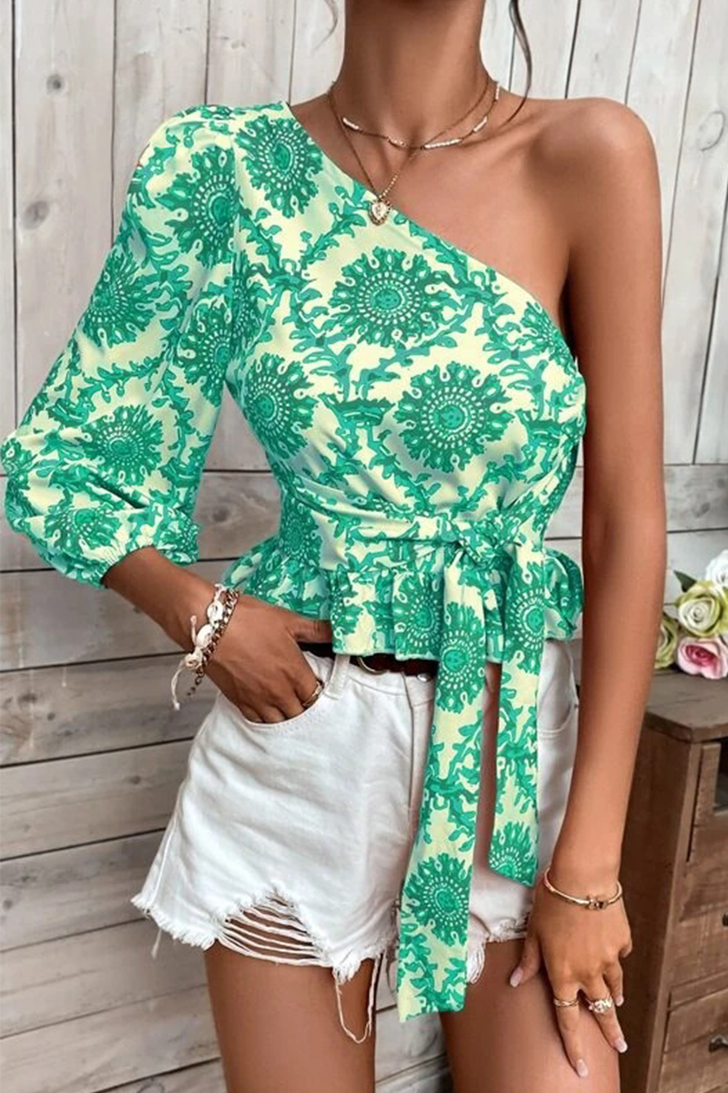 Aveline - Elegantes One-Shoulder-Top