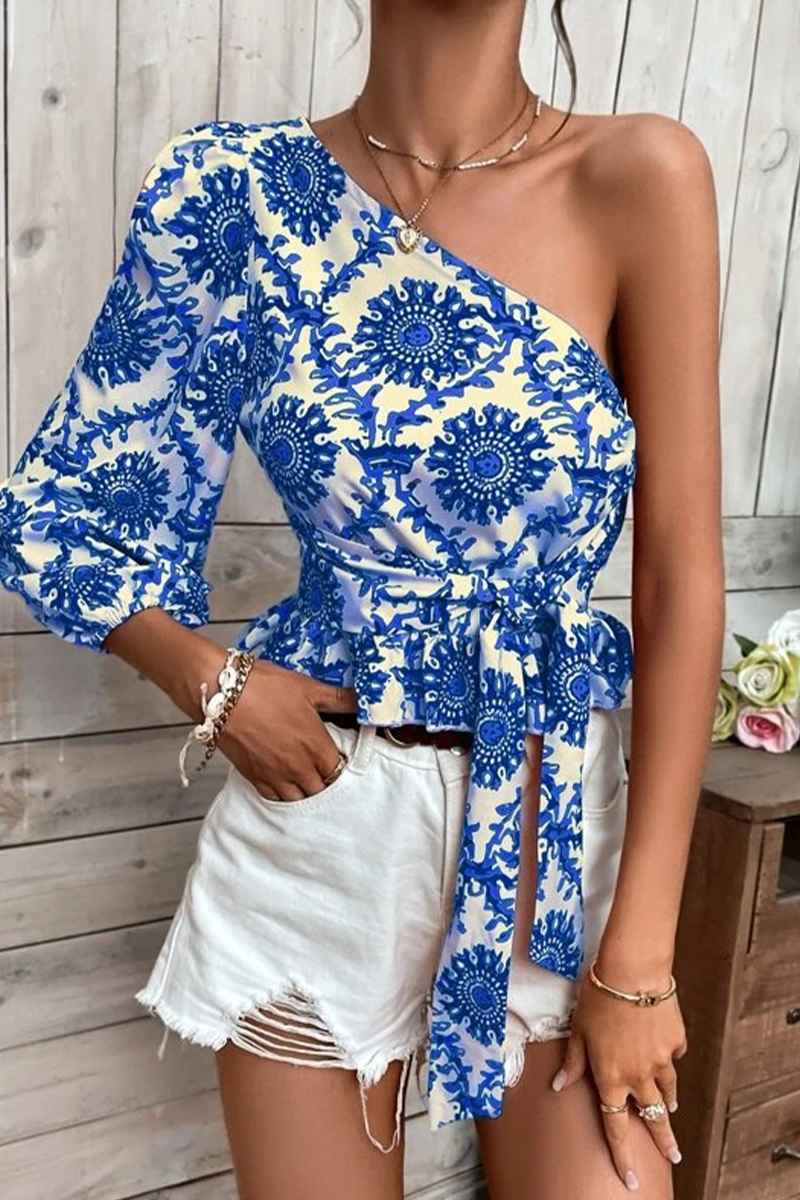 Aveline - Elegantes One-Shoulder-Top