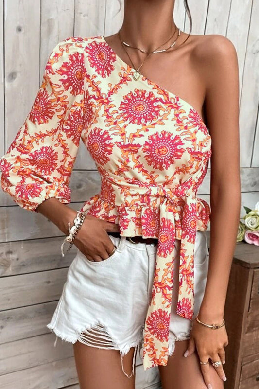 Aveline - Elegantes One-Shoulder-Top