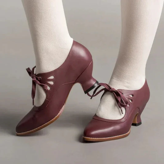 Joanie - Bequeme Orthopädische Vintage-Schuhe