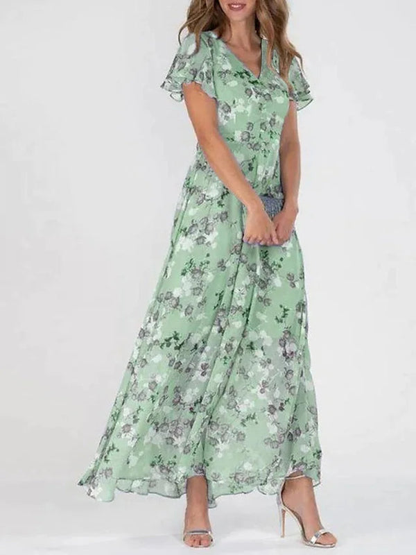 Miranda | Elegantes Blumenkleid - schick und anmutig