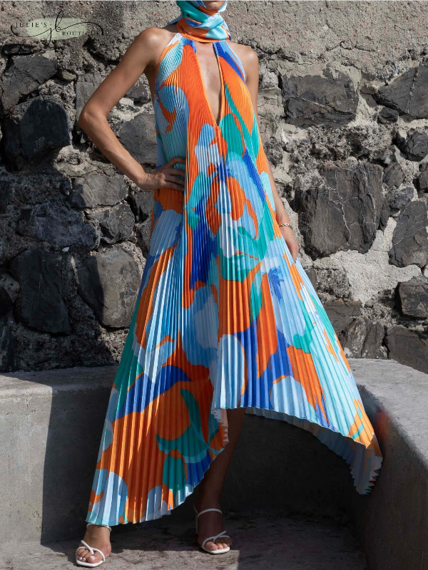 Belinda - Maxikleid mit Rollkragen