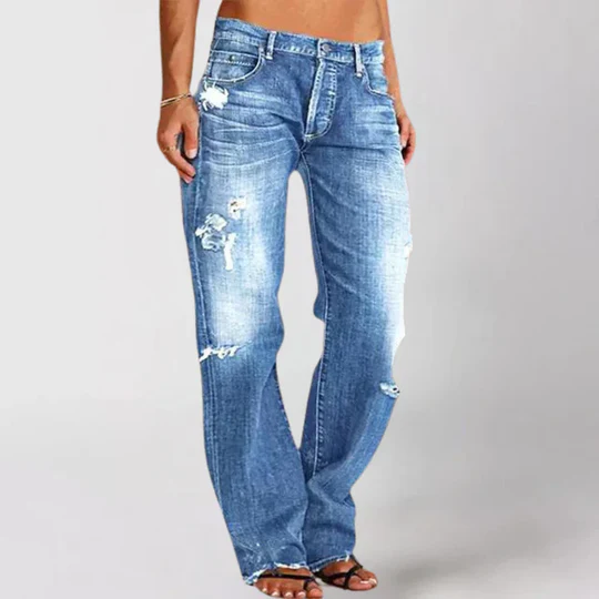 Diana - Lockere Weit Geschnittene Jeans Für Damen