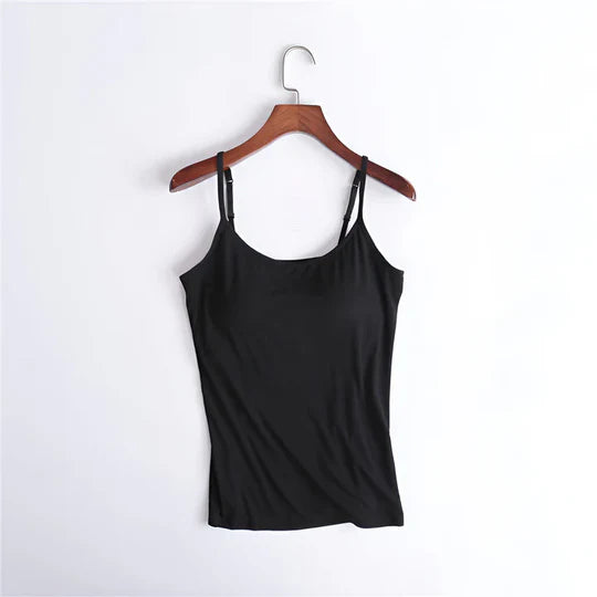 Lillian - Elegantes Top Mit Integriertem Bh