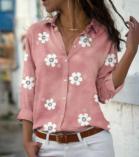 Cordelia - Bluse Mit Blumenmuster