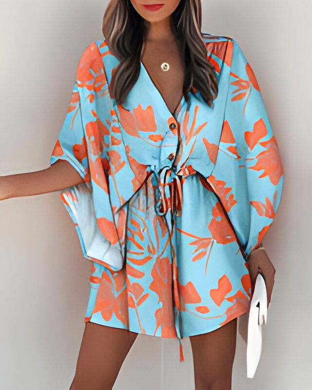 Lottie | Mini Boho Sommerkleid für Frauen
