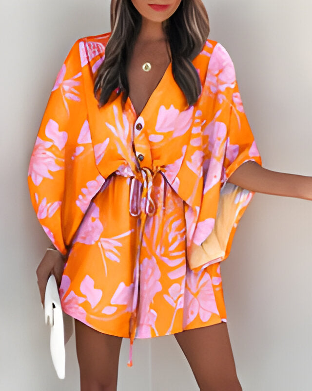 Lottie | Mini Boho Sommerkleid für Frauen