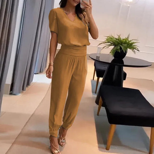 Precious | Stilvolles Set aus Oberteil und Hose