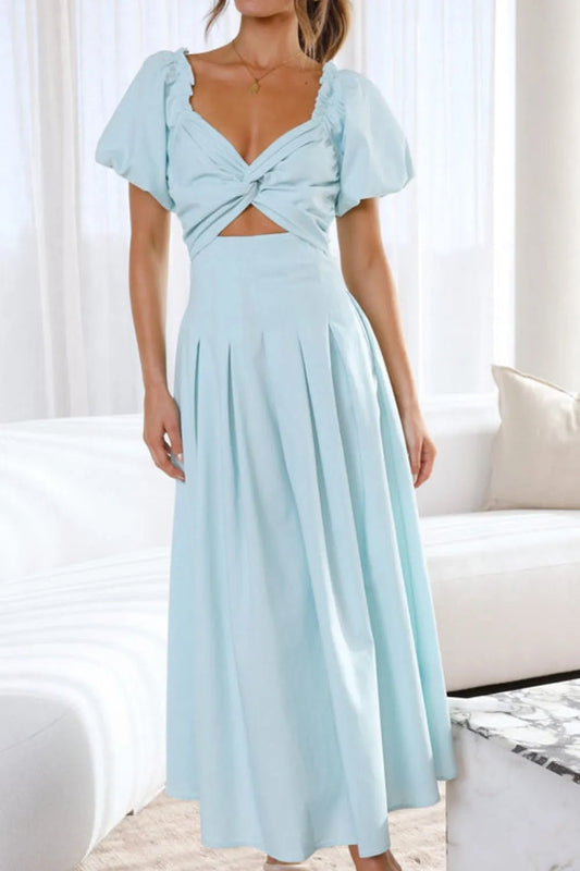 Nicolle - Elegantes Kleid mit Puffärmeln