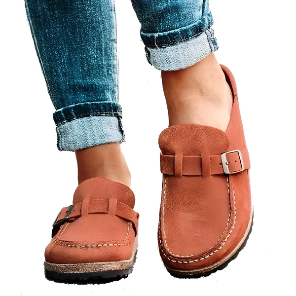 Odelia | Mokassin-Sandalen aus Wildleder