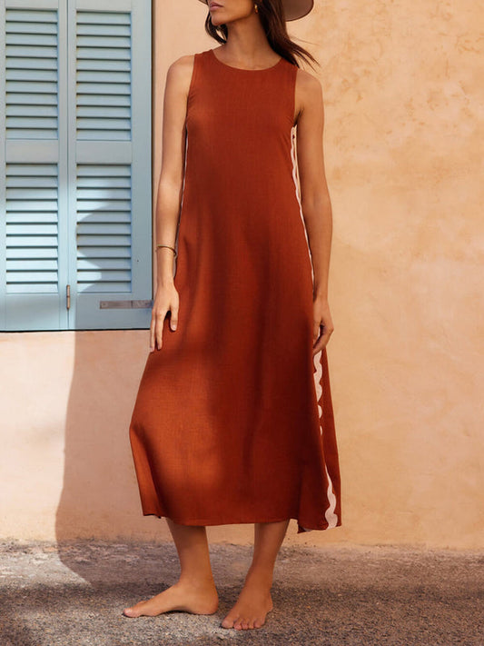 Mariah | Fließendes Maxikleid für Frauen - Elegant & luftig