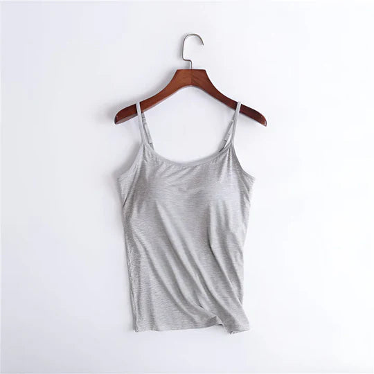 Lillian - Elegantes Top Mit Integriertem Bh