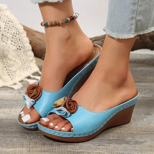 Brittany | Damen-Keilsandalen