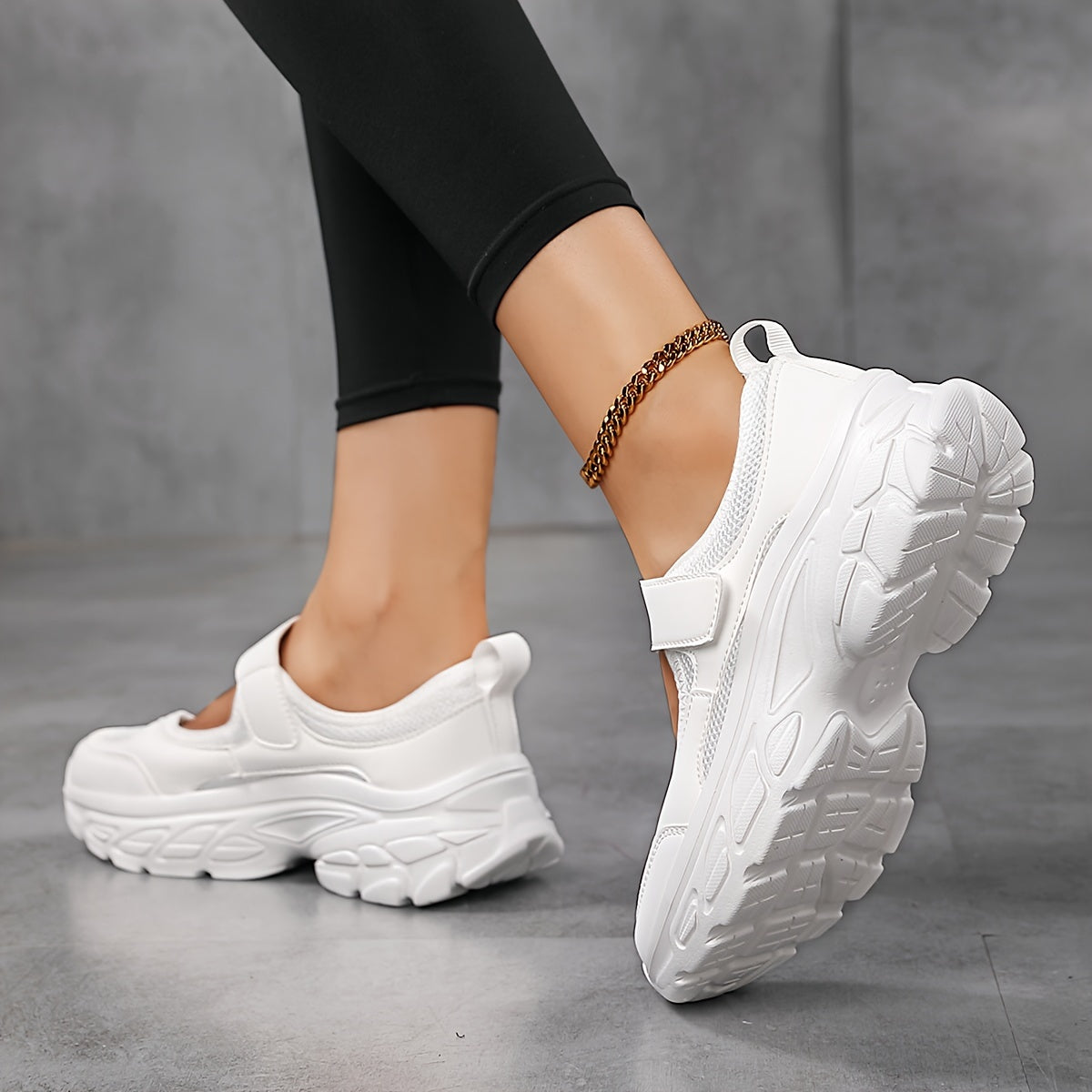 Jean - Weiße Flexi Comfort Sandale