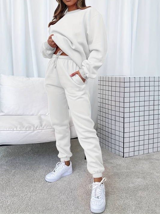 Analyn - Lässiges Jogging-Set mit Sweatshirt und Joggerhose