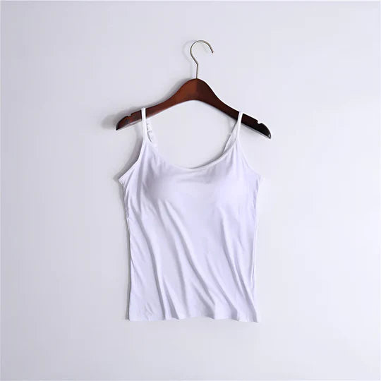 Lillian - Elegantes Top Mit Integriertem Bh