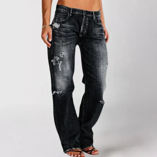Diana - Lockere Weit Geschnittene Jeans Für Damen