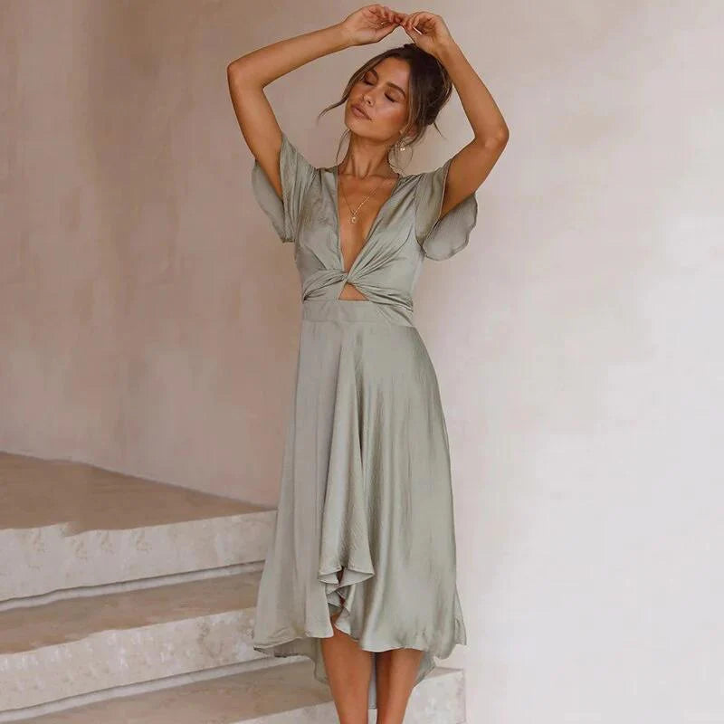 Emer | Fließendes Vintage-Kleid