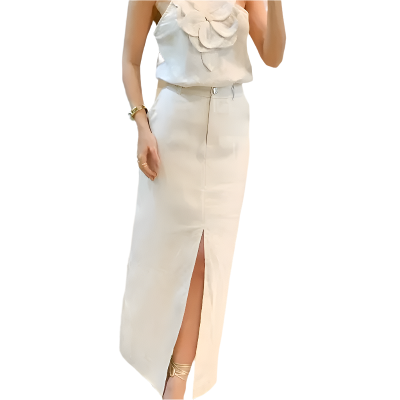 Cherish | Zweiteiliges Damen-Sommer-Set mit quadratischem Ausschnitt