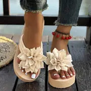 Sophia - Chic Floral Damen Flip-Flops