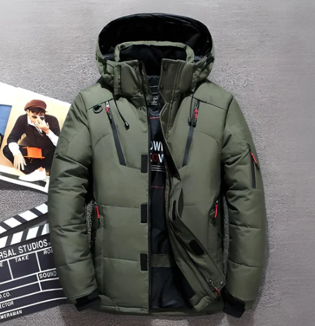 Lewis - Luxuriöse Daunenjacke