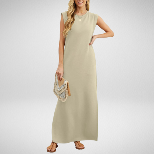 Diana | Ärmelloses Maxikleid für elegante Anlässe