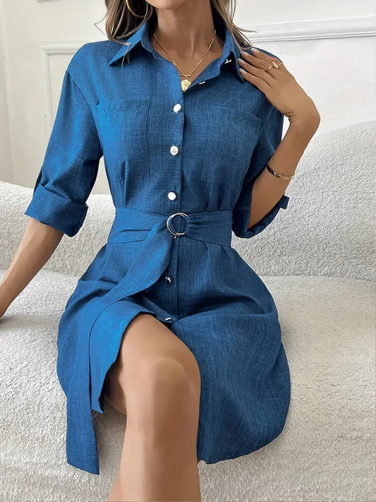 Teresia | Elegantes  Midi-Kleid