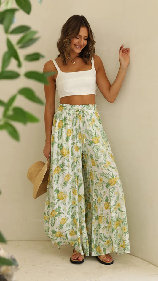 Brenna | Sommerverliebte Palazzo-Hose