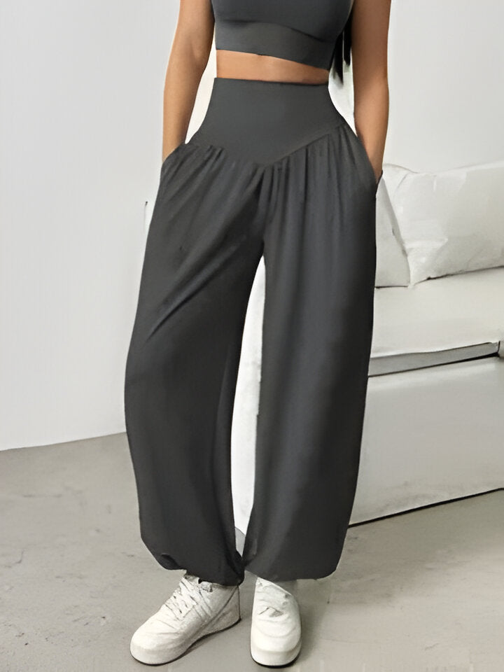 Grace | Hochtaillierte Jogginghose für Frauen