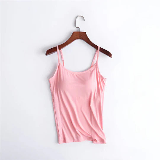 Lillian - Elegantes Top Mit Integriertem Bh