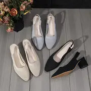 Sabrina - Atmungsaktive hochhackige Pantoffeln Sandalen Frauenschuhe
