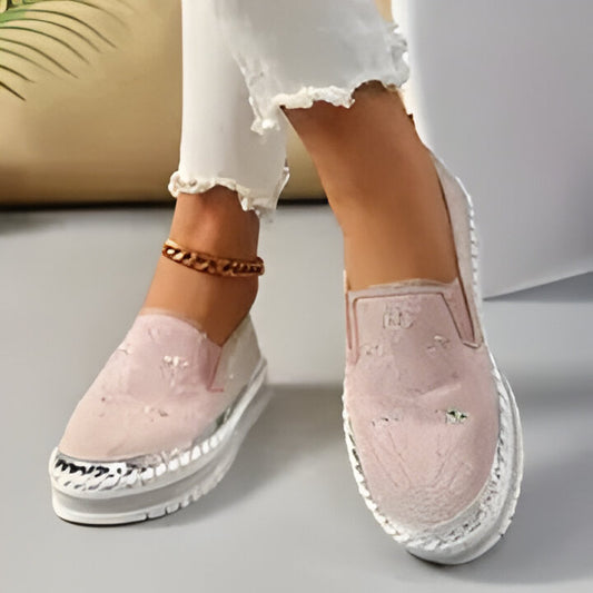 Merlin | Elegante Glitzer Slipper für Frauen