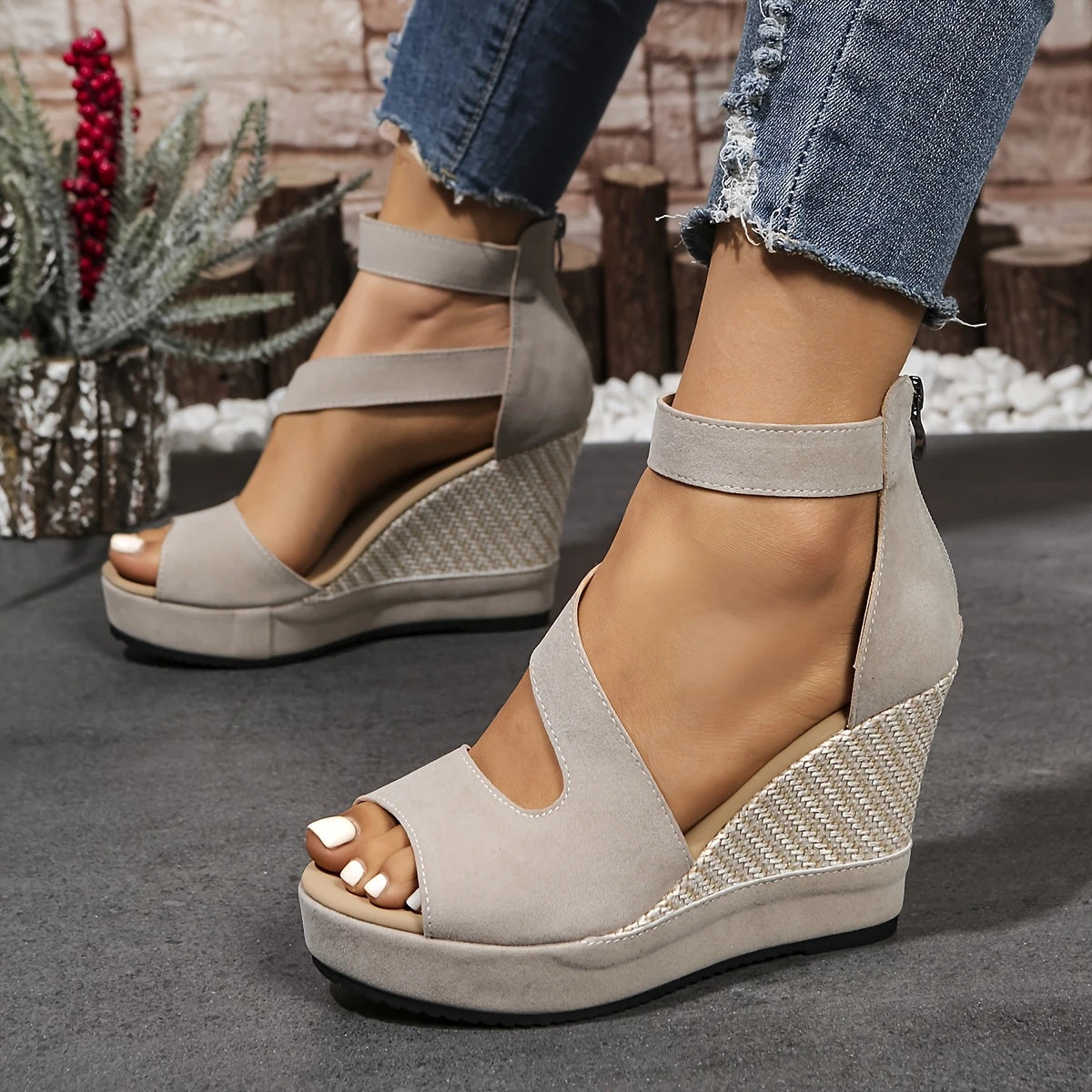 Gianna | Neue Sommer-Keilsandalen für Frauen