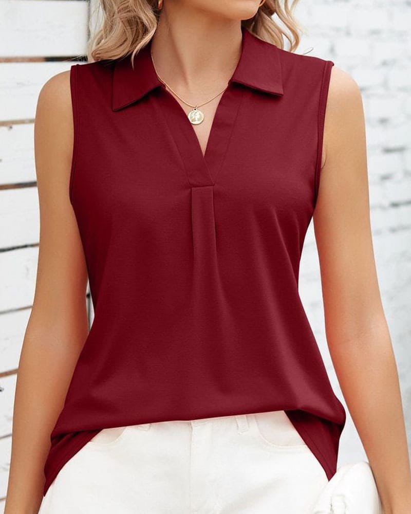 Kylie | Leichte ärmellose Bluse