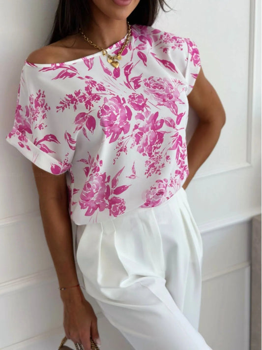 Araceli - Schicke Bluse mit umgeschlagenen Ärmeln