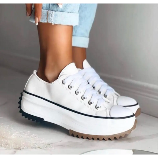 Amelie | Stylische Plateau Turnschuhe für Frauen