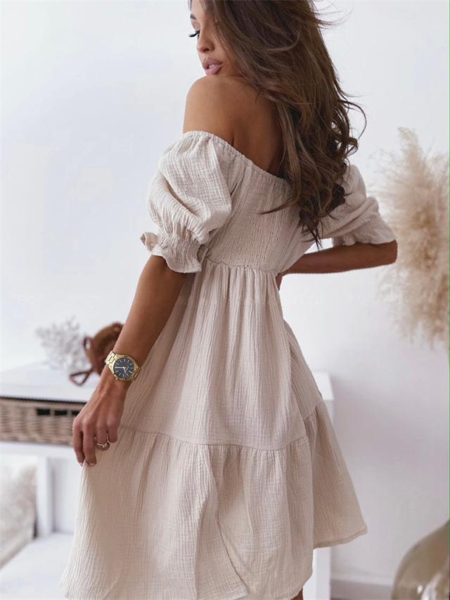 Ciara | Off-the-Shoulder Sommerkleid für Frauen