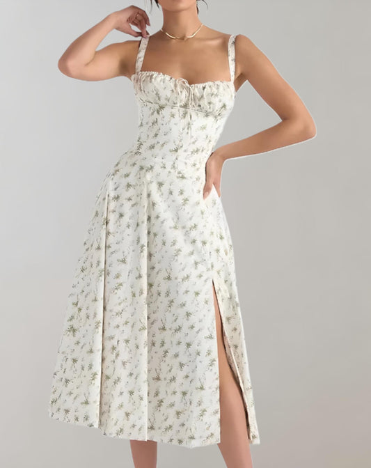 Faith | Damen Sommerkleid mit V-Ausschnitt