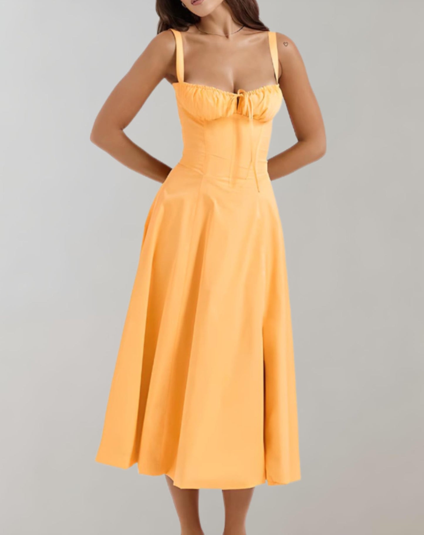 Faith | Damen Sommerkleid mit V-Ausschnitt