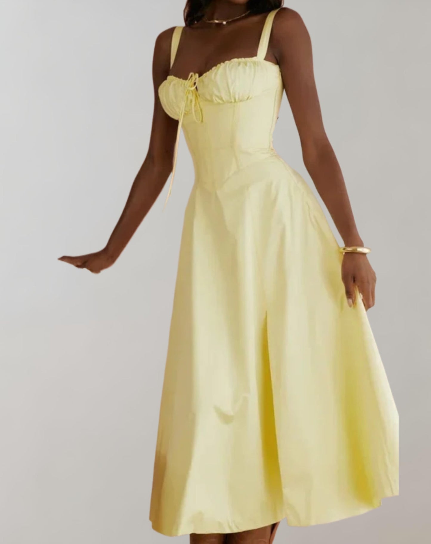 Faith | Damen Sommerkleid mit V-Ausschnitt