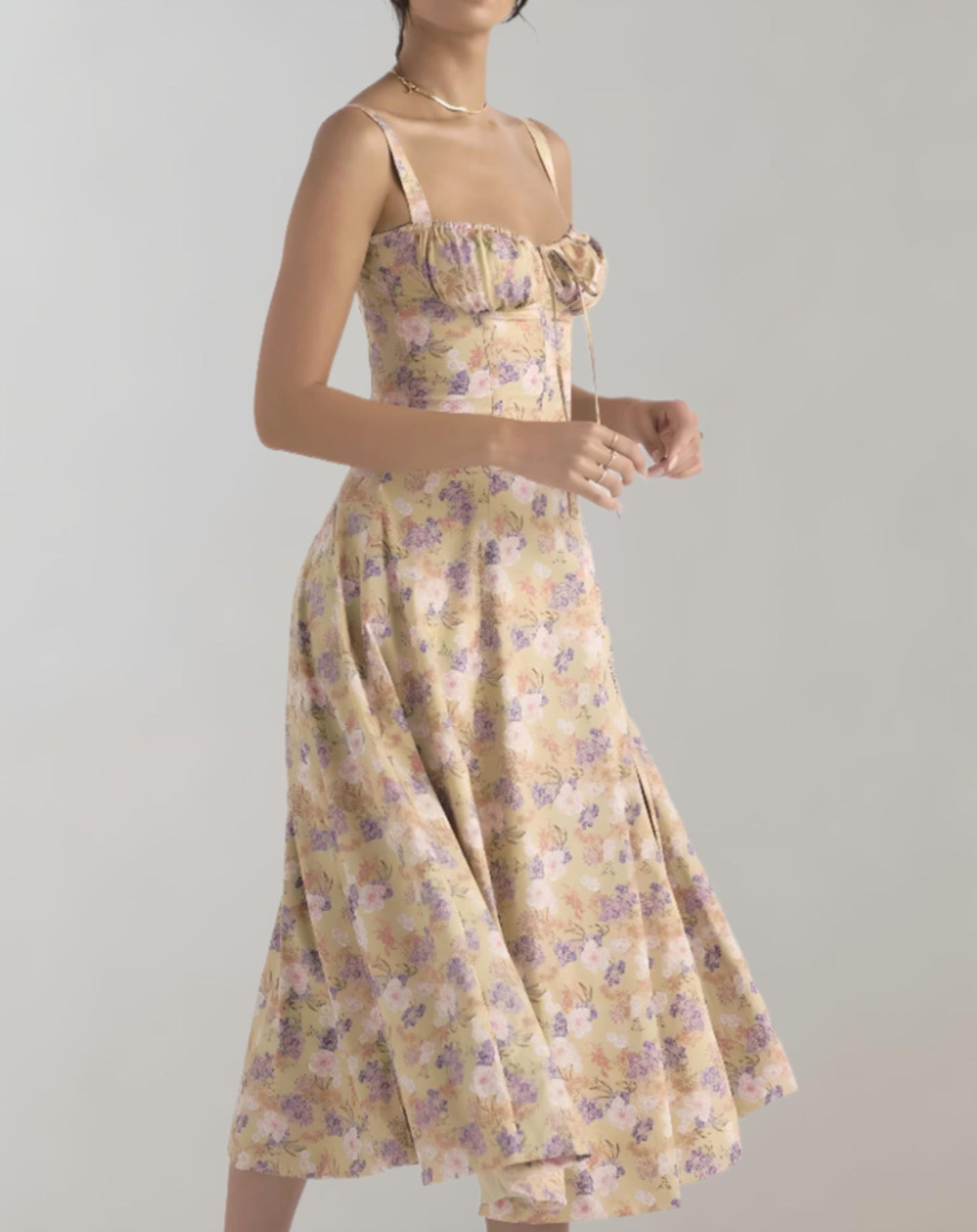 Faith | Damen Sommerkleid mit V-Ausschnitt