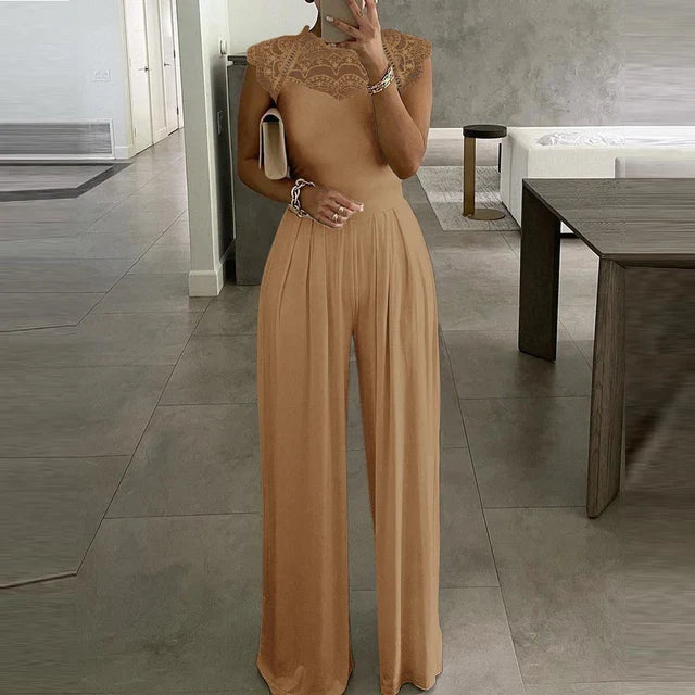 Rafaela - Eleganter Jumpsuit mit weitem Bein und stilvollem Design