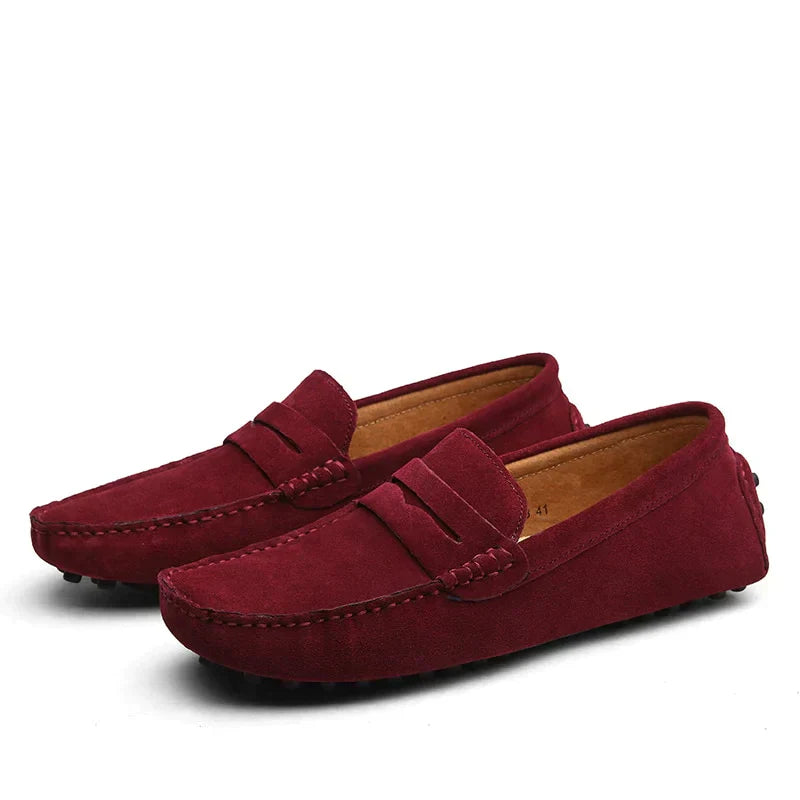 Clotilde  - Loafers aus Wildleder im italienischen Stil
