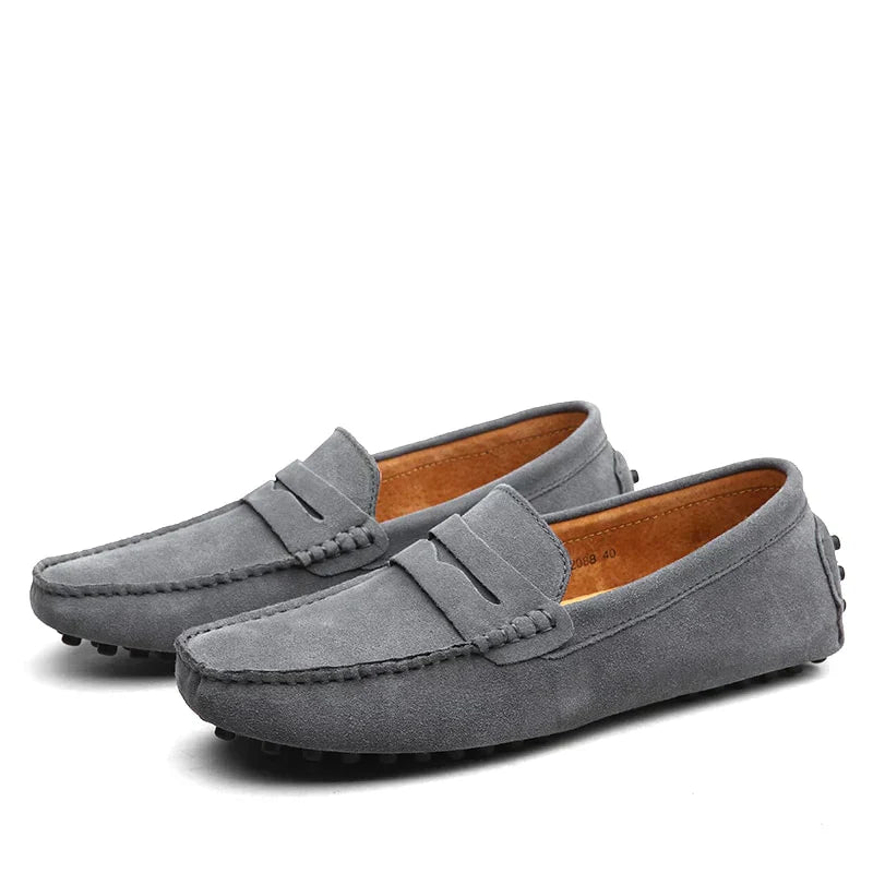 Clotilde  - Loafers aus Wildleder im italienischen Stil