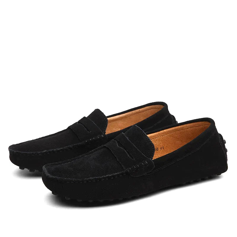 Clotilde  - Loafers aus Wildleder im italienischen Stil