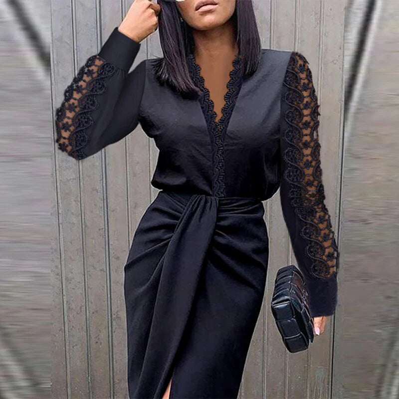 Galena | Langes luxuriöses Cocktailkleid für Frauen