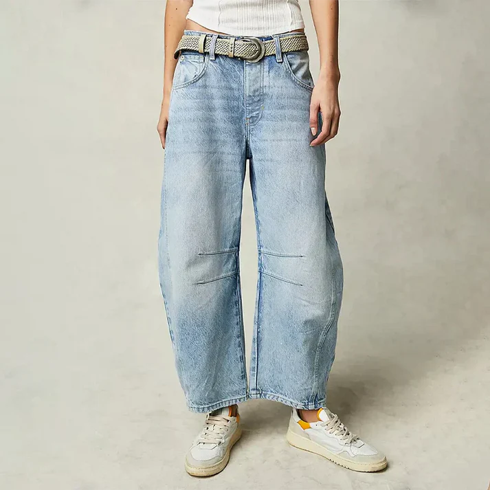 Katarina | Komfortjeans mit weitem Bein