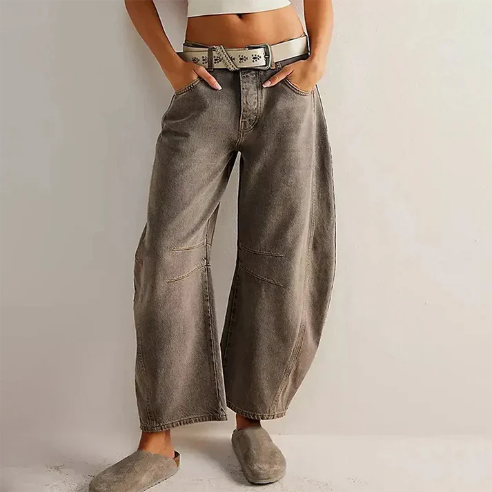Katarina | Komfortjeans mit weitem Bein